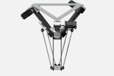 drylin delta robot. Workspace 360mm